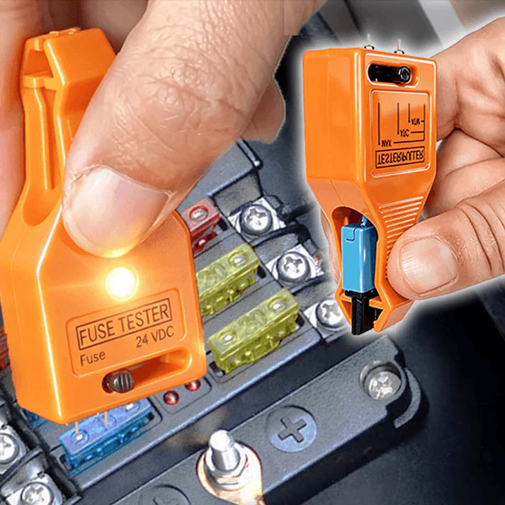 🔧⚡ Fuse tester & extractor – 2-in-1, adjustable, easy blown fuse detection!