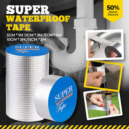 Peel, Press, Seal💧Selnivo™ Aluminum Butyl Tape Creates a Strong Waterproof Seal🔧