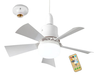 🚐 RV Ceiling Fan Light | Ultra-Quiet LED Light with Remote