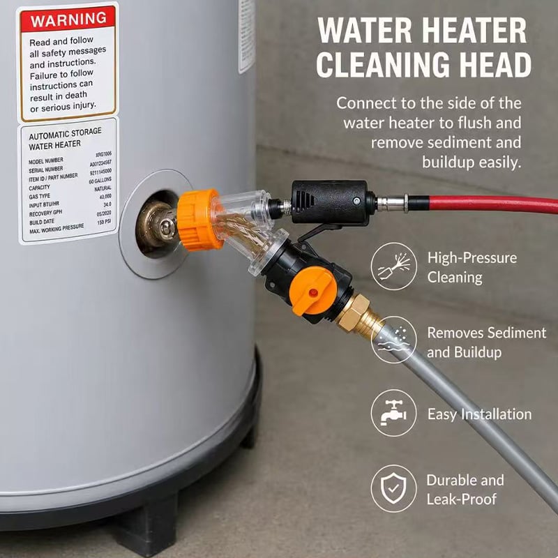 Water Heater Cleaning Kit