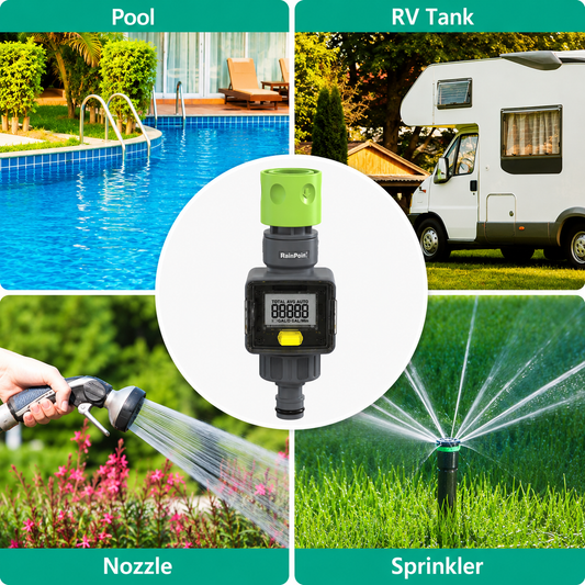🚐 RV Water Flow Meter | Track Every Gallon with Confidence