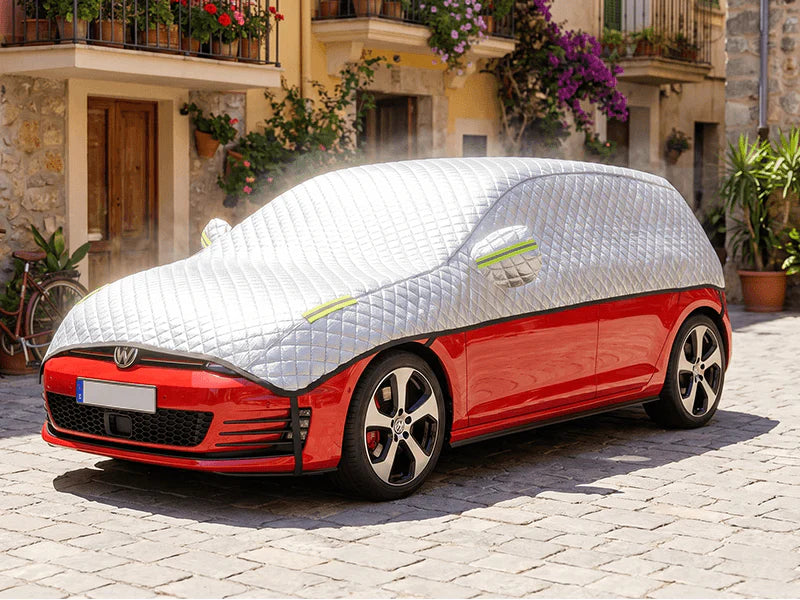 🥳2026 HOT SALE🥳💞50,000+ SOLD!👵❤️ 50% OFF! Thick Partial Car Cover – Sun and Snow Protection