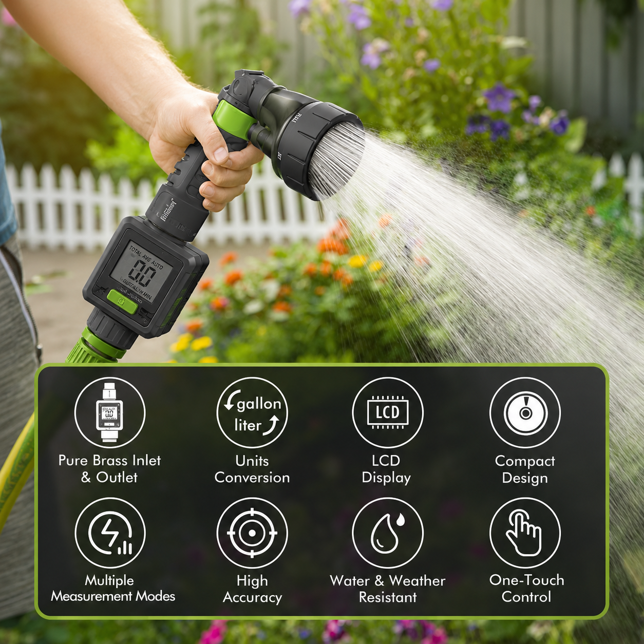 🚐 RV Water Flow Meter | Track Every Gallon with Confidence