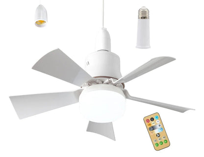 🚐 RV Ceiling Fan Light | Ultra-Quiet LED Light with Remote