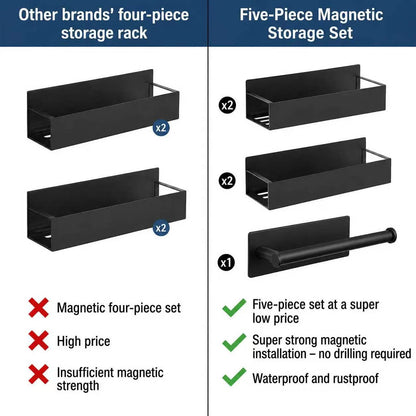 🚐 RV Fridge Magnetic Shelves | Space-Saving Set