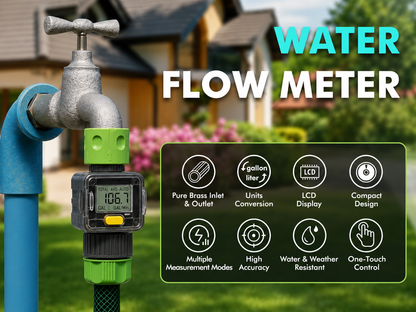 🚐 RV Water Flow Meter | Track Every Gallon with Confidence