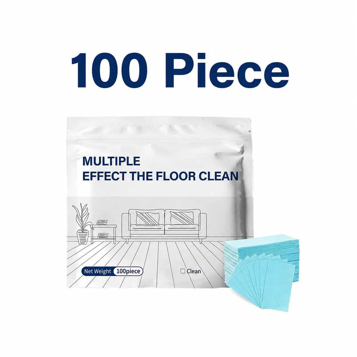 🔥100 Piece Floor Cleaning Tablets Multi-Surface Cleaner for Hardwood Laminate Tile & RV Walls Antibacterial Deodorization Maintenance