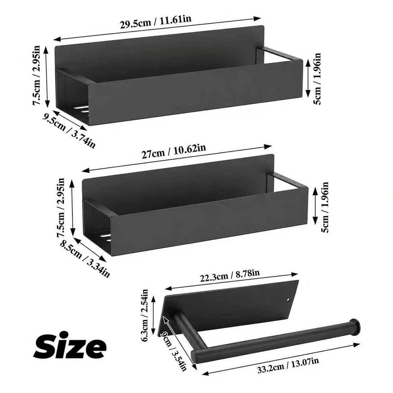 🚐 RV Fridge Magnetic Shelves | Space-Saving Set
