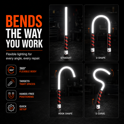 Flexible Hands-Free LED Work Light