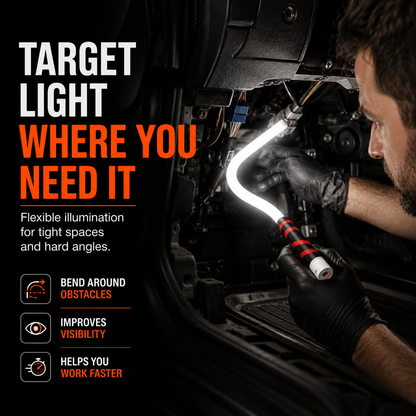 Flexible Hands-Free LED Work Light