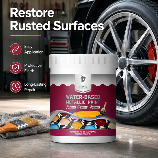 🚐RV Rust Converter Paint – Stop Rust Before It Spreads. Protect Your RV Frame, Trailer, and Metal Parts with One Easy Coat.