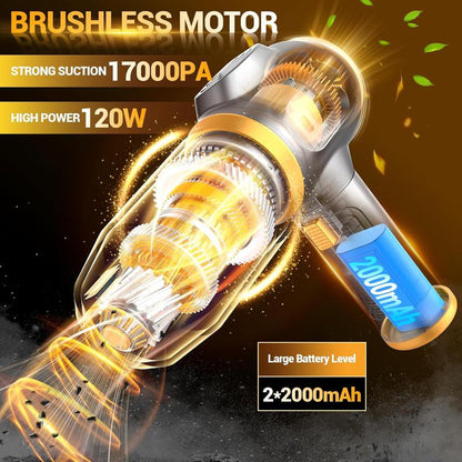 🚐 Powerful Cordless RV Vacuum for Dust, Dirt & Pet Hair
