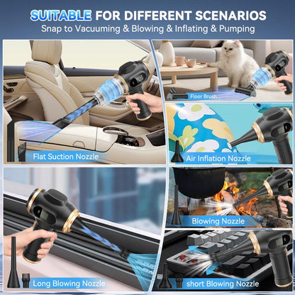 🚐 Powerful Cordless RV Vacuum for Dust, Dirt & Pet Hair