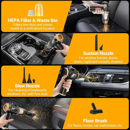 🚐 Powerful Cordless RV Vacuum for Dust, Dirt & Pet Hair