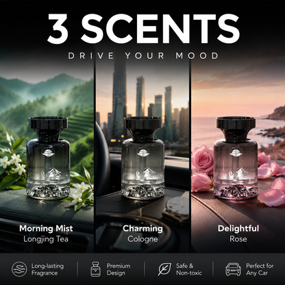 🥳2026 HOT SALE🥳💞50K+ SOLD!🚗🌿 50% OFF! 110ml Long-Lasting Car Air Freshener – Natural plant extracts, eliminates smoke & pet odours. Weeks of freshness. Mountain design. Breath easy! 💨✨