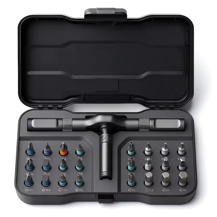 Portable screwdriver kit storage case