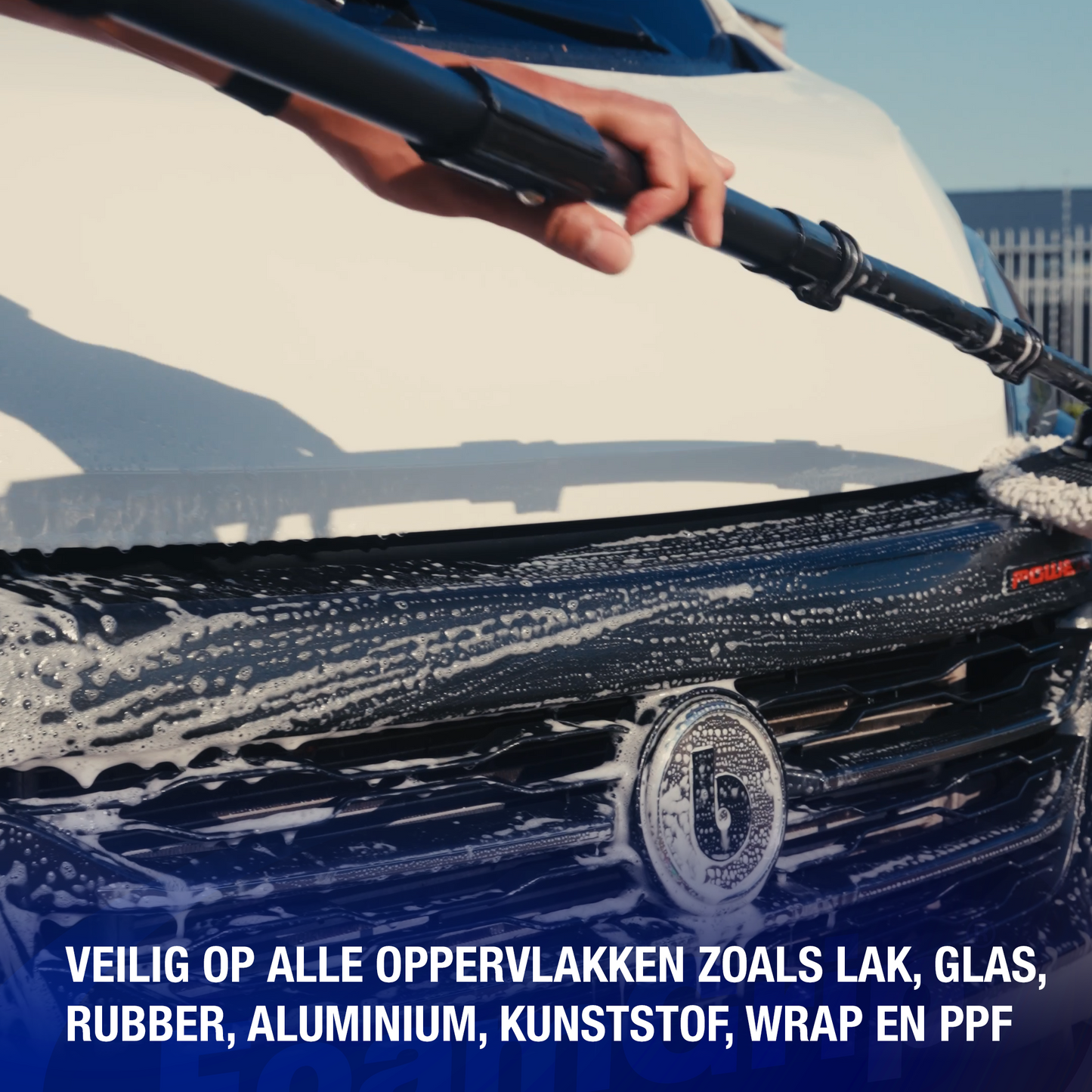 FoamGrip Maxi Uitschuifbare Autowasborstel