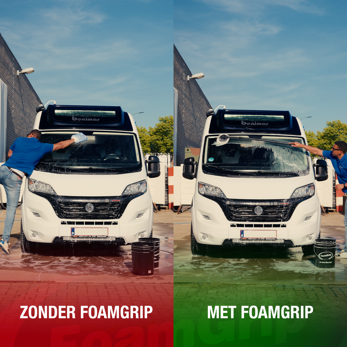FoamGrip Maxi Uitschuifbare Autowasborstel