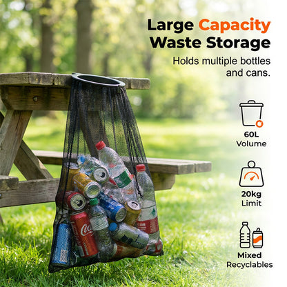 🌲Outdoor Cooler Mesh Trash Bag Attachment 🗑️