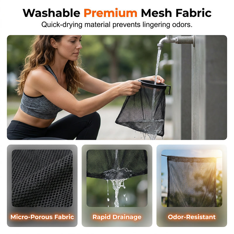 🌲Outdoor Cooler Mesh Trash Bag Attachment 🗑️